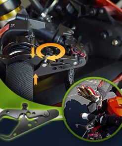 Motociklo droselio užraktas