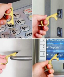 Neliečiami durų atidarymo įrankiai su raktų pakabuku