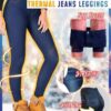 Dvigubi fleece Thermal Jeggings