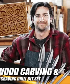 Medžio drožybos ir graviravimo grąžtų rinkinys