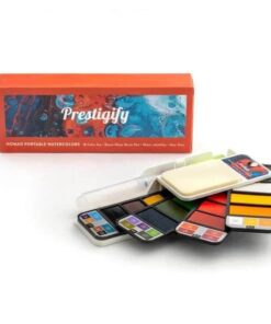 Vandens spalvos dažų rinkinys