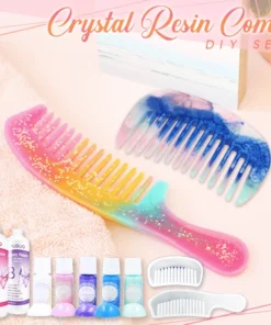 „Crystal Resin Comb“ „pasidaryk pats“ rinkinys