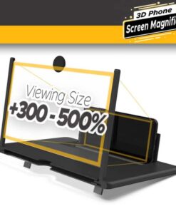 3D telefono ekrano didintuvas
