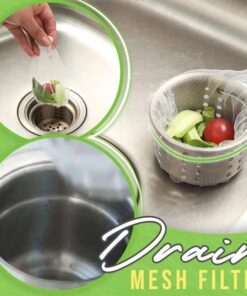 Vienkartinis kanalizacijos tinklinis filtras