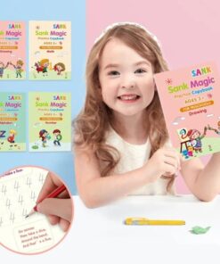 Stebuklingo rašymo ranka praktikos knygelė