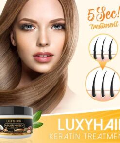 „LuxyHair“ keratiną atkurianti procedūra