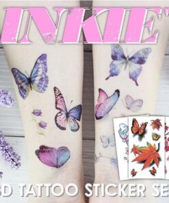 Inkie 3D tatuiruotės lipdukų rinkinys