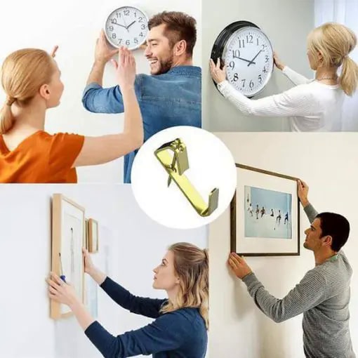 130 vnt. paveikslų pakabos su vinimis