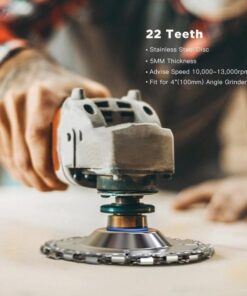 Domom Grinder diskinis grandininis pjūklas