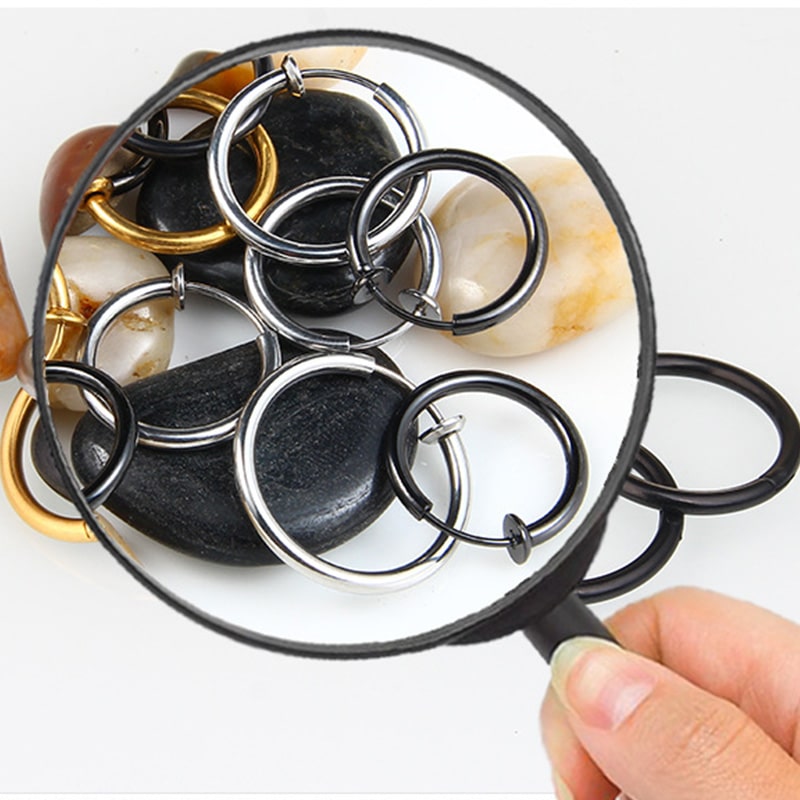 Unisex ištraukiamas nerūdijančio plieno lankelis - Image 2