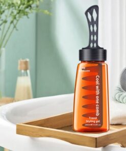 Vyrų plaukų formavimo gelis su šukomis