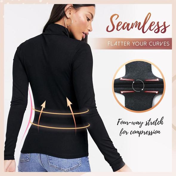 Itin minkštas terminis džemperis vėžlio kaklu - Image 3