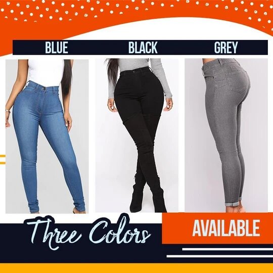 Tobulos formos tamprūs džinsai - Image 3