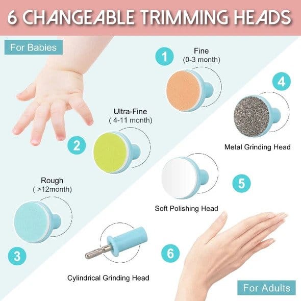 Elektrinė kūdikio nagų kirpimo mašinėlė - Image 5