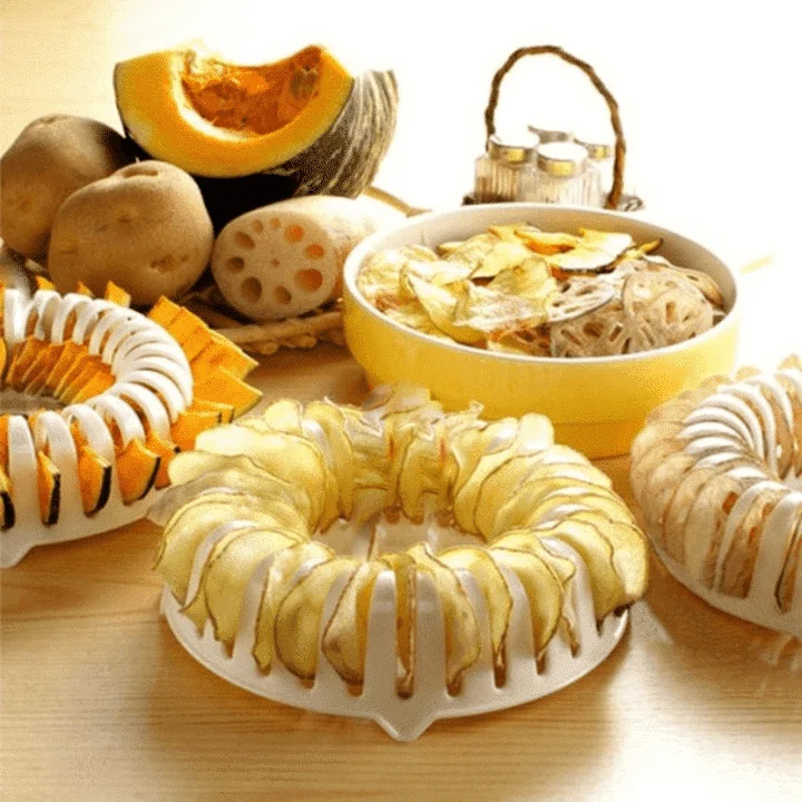 Mikrobangų bulvių daržovių traškučių gaminimo rinkinys - Image 4