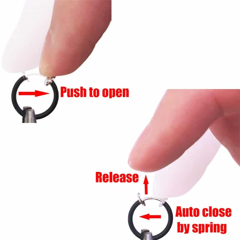 Unisex ištraukiamas nerūdijančio plieno lankelis - Image 5