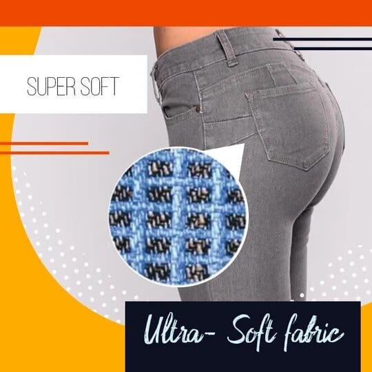 Tobulos formos tamprūs džinsai - Image 5