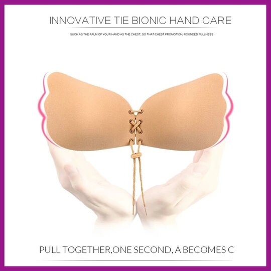 Push Up sutraukiama liemenėlė be petnešėlių - Image 6