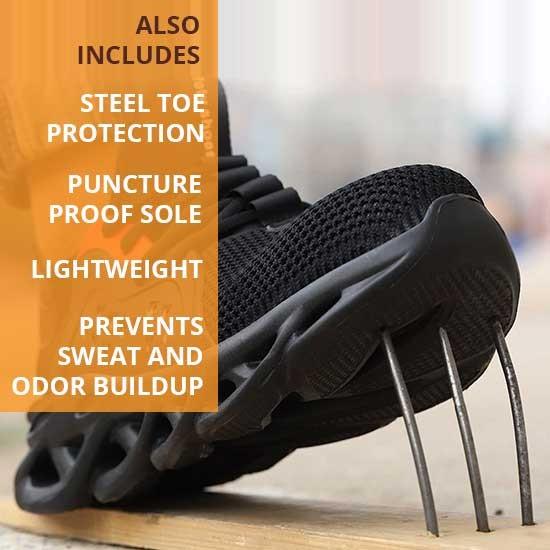 Juggernaut Nesunaikinami plieniniai batai su pirštais - Image 6