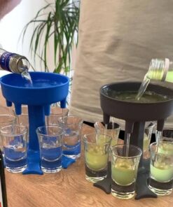 6 Shot Glass dozatoriaus laikiklis