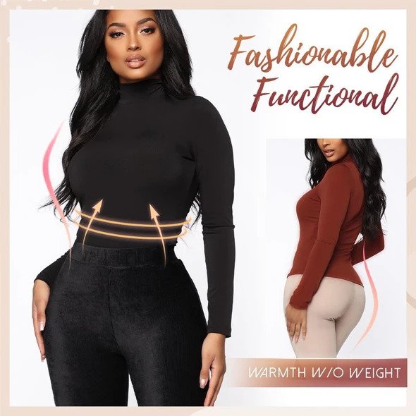 Itin minkštas terminis džemperis vėžlio kaklu - Image 6