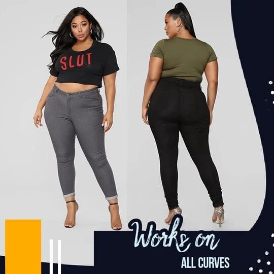 Tobulos formos tamprūs džinsai - Image 6