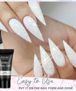 BeautiNail Glitter PolyGel Nagų rinkinys