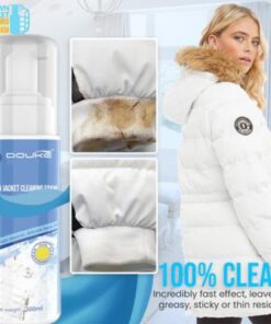 Pūkinės striukės valymo putos