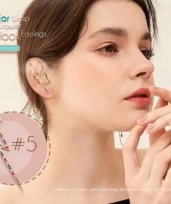 Auskarai su kabliuku