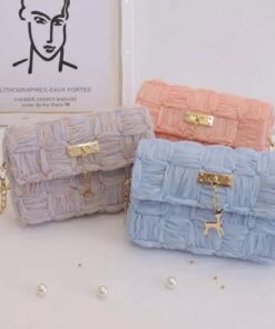 Gėlėtas šifono juostelės rankinės „pasidaryk pats“ rinkinys