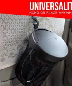 Sulankstoma automobilio šiukšliadėžė