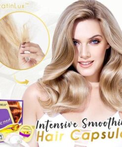 Plaukų glotninimo kapsulės