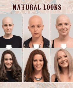 Nėrinių priekinė peruko juosta (36 vnt.)