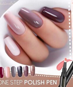 Vieno žingsnio lakavimo rašiklis nagams