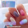 NailIt Holo lipdukų rinkinys