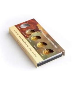 Žvaigždėto aukso akvarelės 5 rinkinys