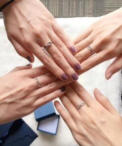 Sterlingo sidabro begalybės žiedas