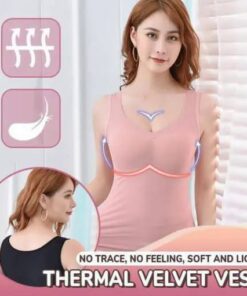 Velvet Thermal Lace Vidinis dėvėjimas be rankovių