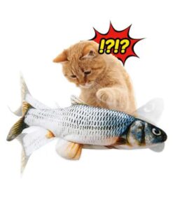 Vibruojantis interaktyvus žuvies žaislas