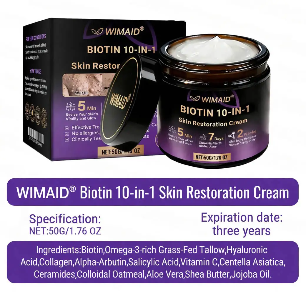 WIMAID® Biotin 10-in-1 odos atstatomasis kremas - Image 11