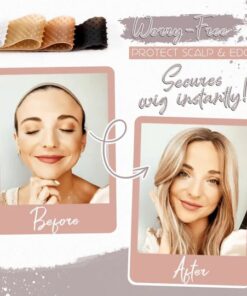 Saugus plaukuotas peruko griebtuvas