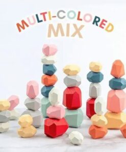 Mediniai akmenų klojimo blokai